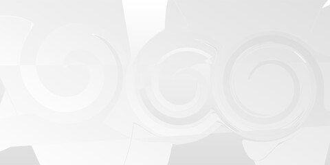 abstract white gradient color background with curve and swirl lines decoration