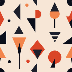 Seamless Botanical & Abstract Pattern Collection – Autumn Inspired Design Motifs