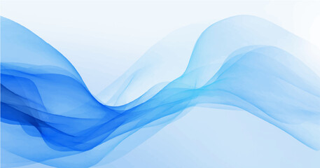 Fototapeta premium Simple ice blue gradient abstract background for backdrop design