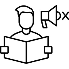 Quiet Reading Corner Icon