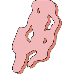 Abstract Smoke Shape