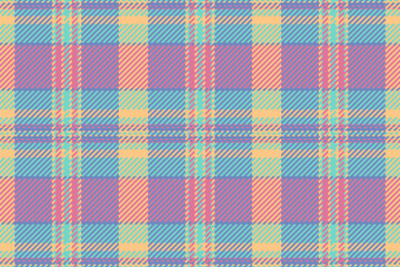 Pastel plaid pattern, perfect for textile design, scrapbooking, or website backgrounds.  Soft, muted colors evoke feelings of calmness and serenity.