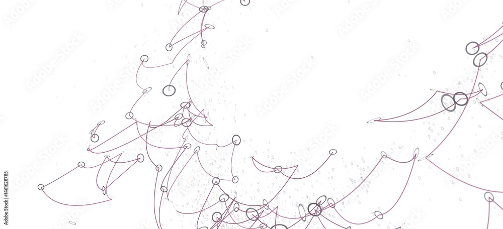 Poster Abstract background with interconnected lines and dots.  Perfect for tech, network, or connection concepts.