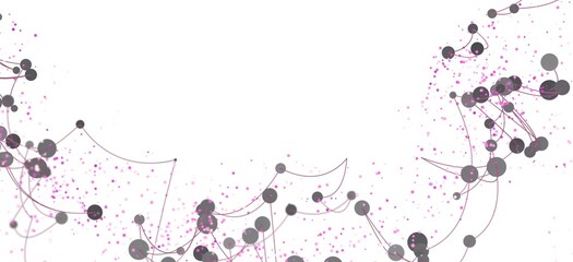 Abstract background with connected dots and lines. Ideal for technology, network, and connection...