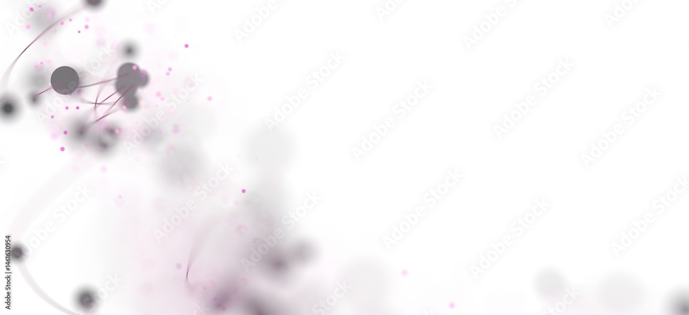 Aufkleber Beautiful abstract background with pink and gray particles. Perfect for presentations and websites.