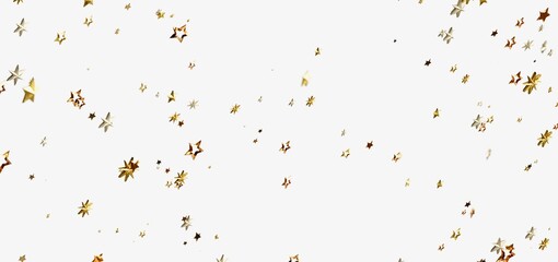 Festive background with gold stars. Perfect for holidays, celebrations, and more!