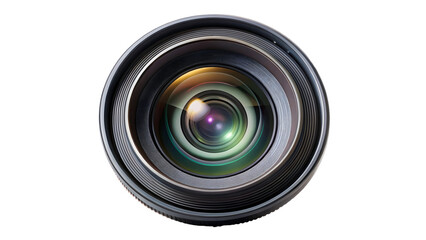 camera lens isolated on white