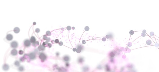 Abstract background image of interconnected dots and lines. Perfect for technology, network, or connection concepts.