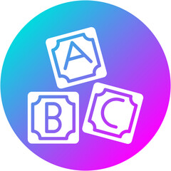ABC Blocks Icon