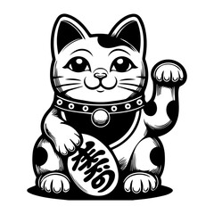 The Lucky Beckoning Cat: Maneki-neko