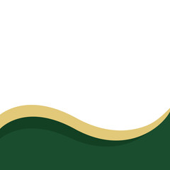 Elegant Curve Footer