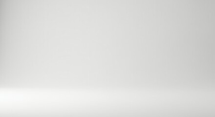 Empty softlit neutral studio setting