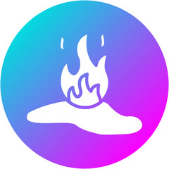 Oil Flame Icon