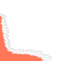 Obraz premium Abstract Torn Paper Corner