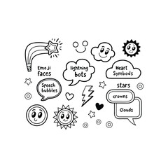 social media icons set