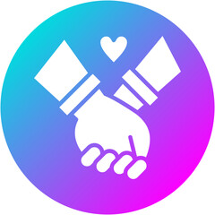 Couple Holding Hands Icon