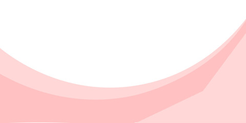 Pink and white waves, vector template for background.