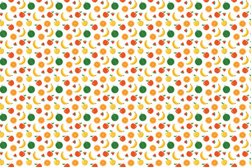 Tropical Summer Fruit Patterns for Event Decorations