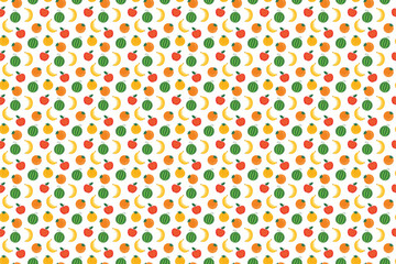 Vibrant Summer Fruits for Fashion and Textile Designs