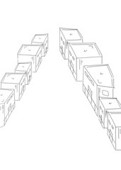 sketch of the city sketch