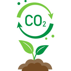 CO2 Emissions Illustration