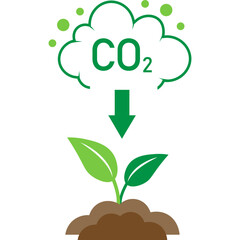 CO2 Emissions Illustration