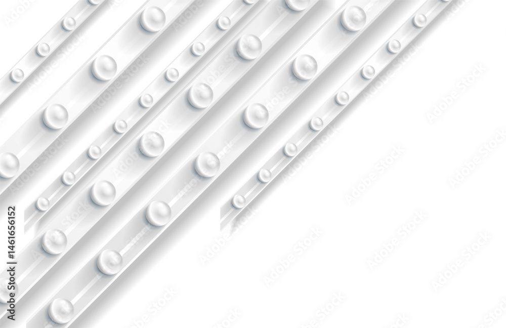 Aufkleber abstract grey and white minimal tech geometric background. vector modern elegant design