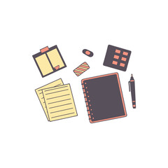 file folder with documents