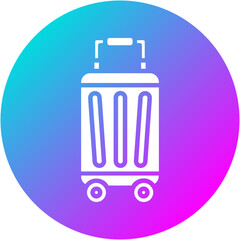 Luggage Wheels Icon
