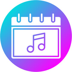 Festival Schedule Icon
