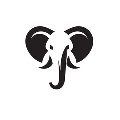 Elephant vector elephant illustration elephant clipart silhouttee cute elephant graphic