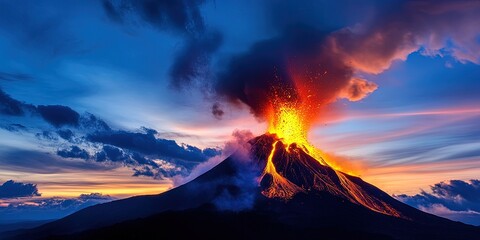 photo of novarupta erupting 