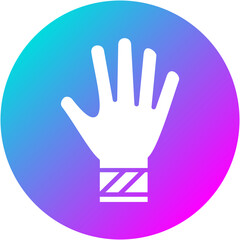 Obraz premium Hand and Wrist Icon
