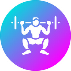 Powerlifting Icon