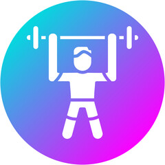 Weightlifting Competition Icon