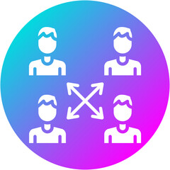 Cross functional Team Icon