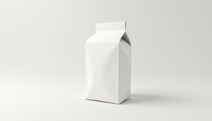 Modern Milk Carton with Clean Minimalist Design