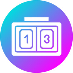 Fencing Scoreboard Icon