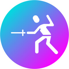 Fencing Technique Icon