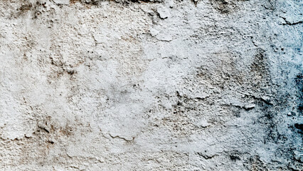 Grayscale Abstract Texture Vintage Aged Background with Watercolor Stains and Grunge Patterns. Concrete wall texture in gray tones featuring distressed rough surface. Minimalist architectural backgrou