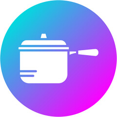 Fototapeta premium Saucepan Icon