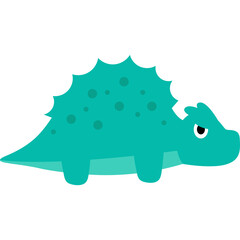 Cute Dinosaur Illustration