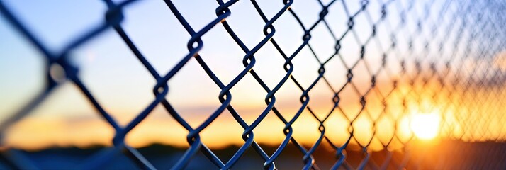Fototapeta premium photo of wire fence