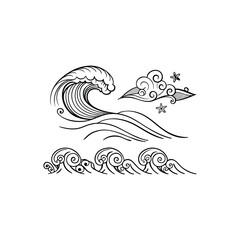 vector illustration of an abstract floral background