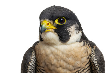 Obraz premium Majestic Peregrine Falcon: High-Resolution Bird Image