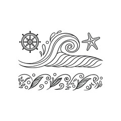 Obraz premium vector illustration of an abstract floral background