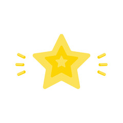 Christmas Star icon vector image. Suitable for mobile apps, web apps and print media.