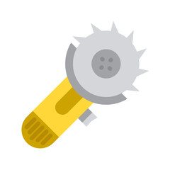 Electric Saw icon vector image. Suitable for mobile apps, web apps and print media.