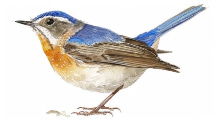 Bluethroat PNG