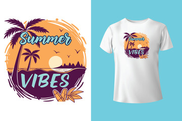 Summer t-shirt design